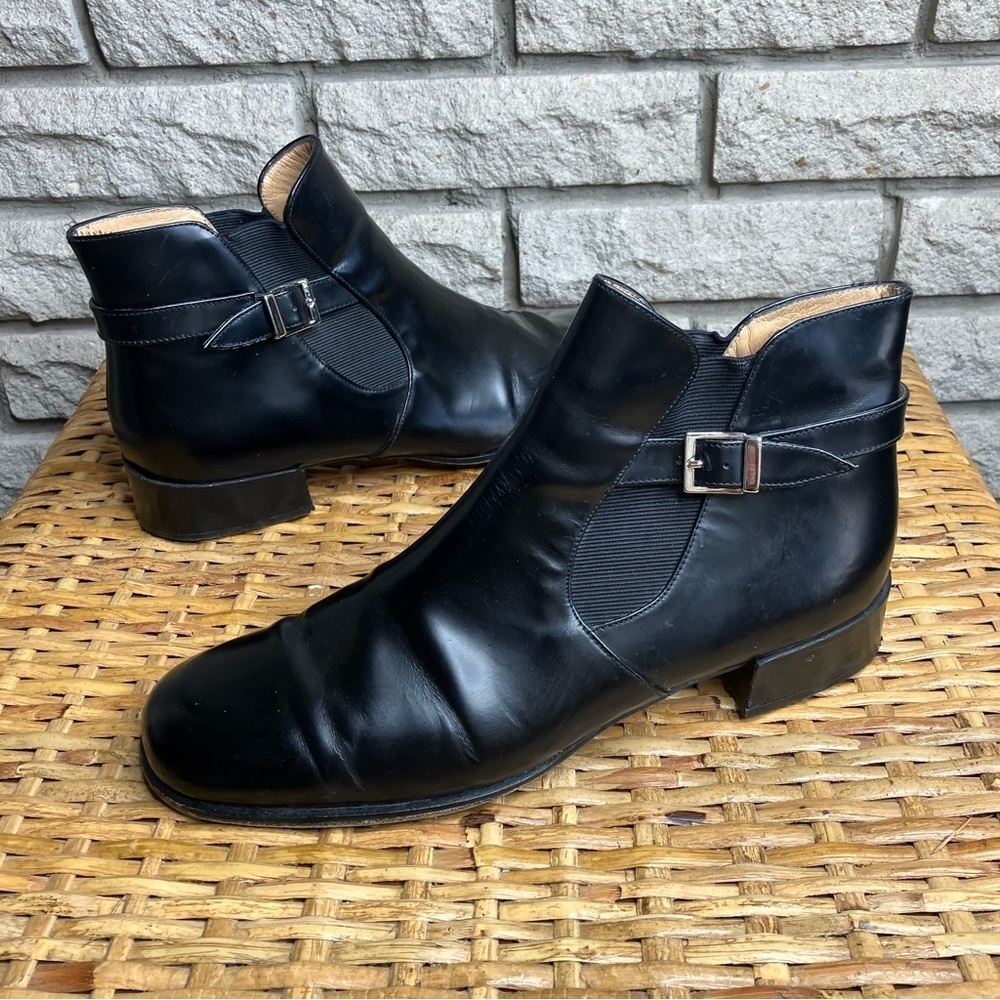 Ralph Lauren Leather Ankle Boot Bootie